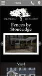 Mobile Screenshot of fencesbystoneridge.com